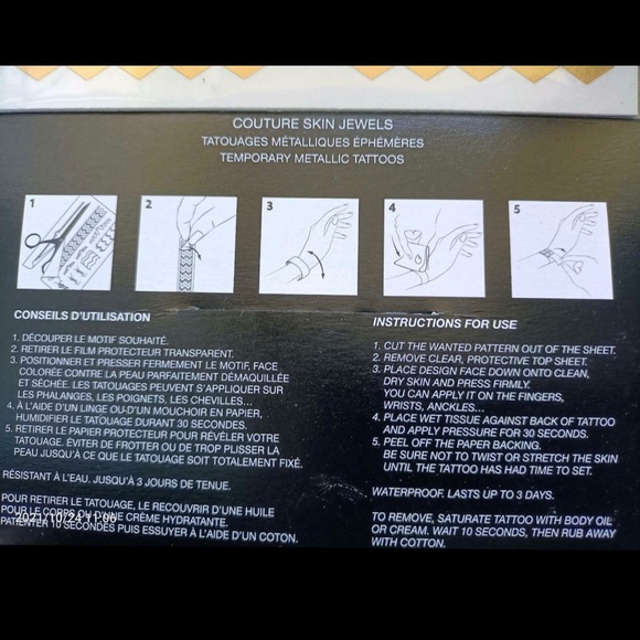 Sealed YSL Saint-Laurent Couture Skin Jewels Tattoos Savage Escape - Picture 5 of 5